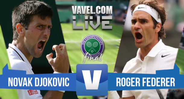 Risultato Djokovic - Federer, Finale Wimbledon 2015: Djokovic campione, Federer si inchina (3-1)