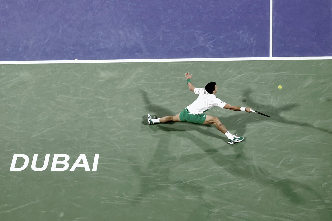 Na primeira partida em 2022, Djokovic supera em Musetti em Dubai