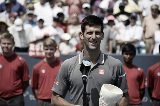 Novak Djokovic: "Ganaré en Cincinnati cuando Federer se retire"
