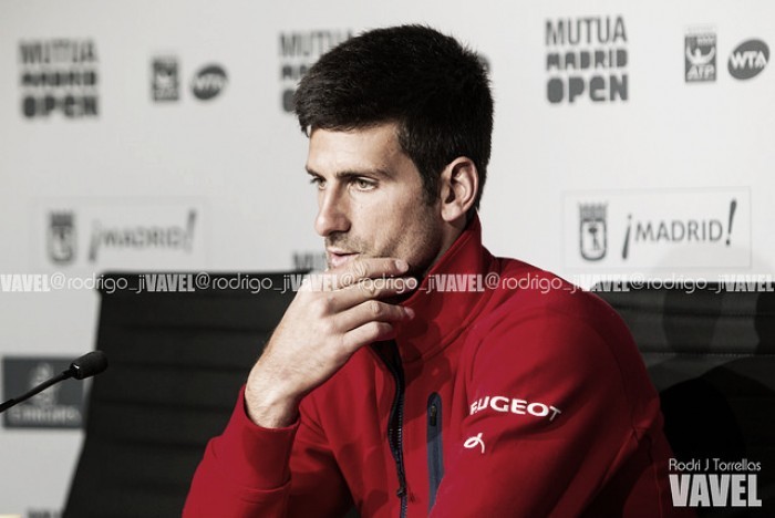 Novak Djokovic: "Tener altibajos puede ser normal en los primeros partidos"