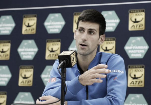 Novak Djokovic: "Mi concentración decae en esta época de la temporada, es normal"