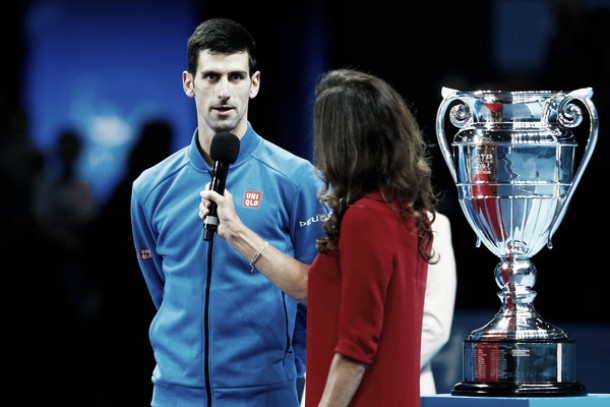 Novak Djokovic: "Tengo que aceptarlo, espero trabajarlo mañana"