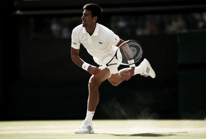 Djokovic abandona Wimbledon ante Berdych por problemas en el brazo