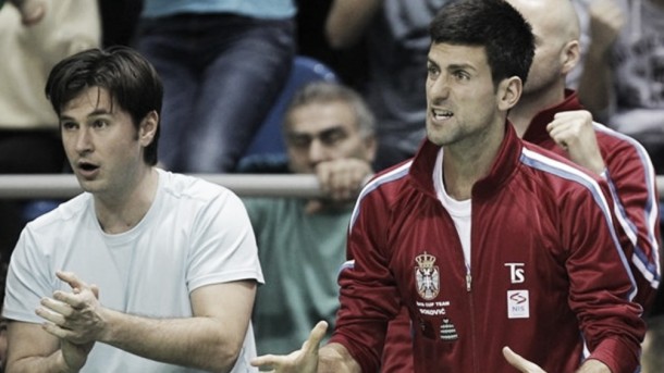 Djokovic: "Gran Bretaña es favorita. Andy Murray ha luchado mucho"