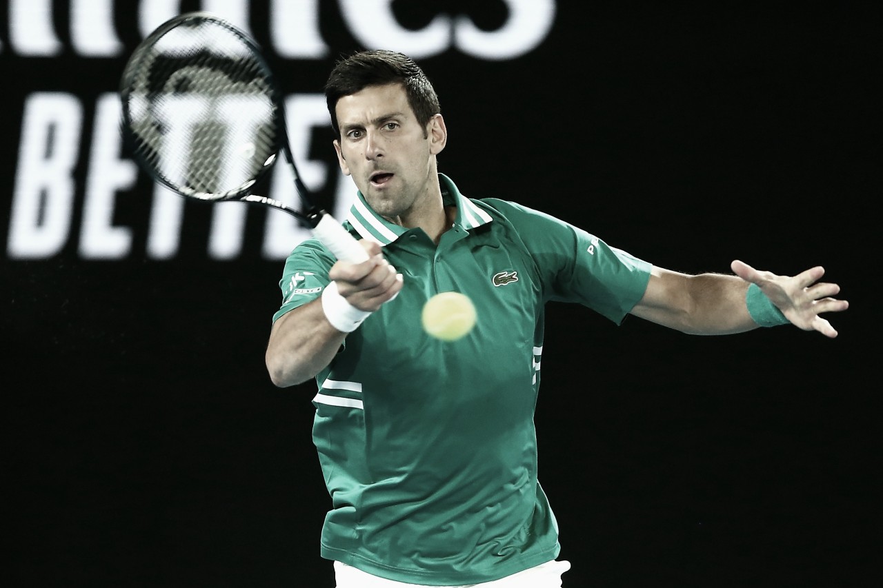 Em alto nível, Djokovic vence Chardy e avança no Australian Open