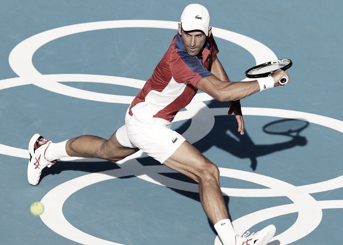 Djokovic estreia com vitória sobre Dellien nos Jogos Olímpicos de Tóquio