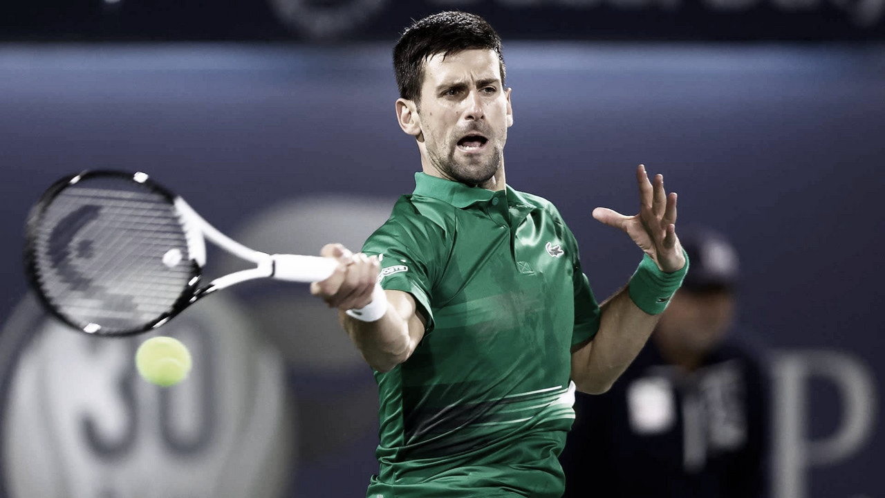 Djokovic perde para Vesely nas quartas de Dubai e deixará topo do ranking da ATP
