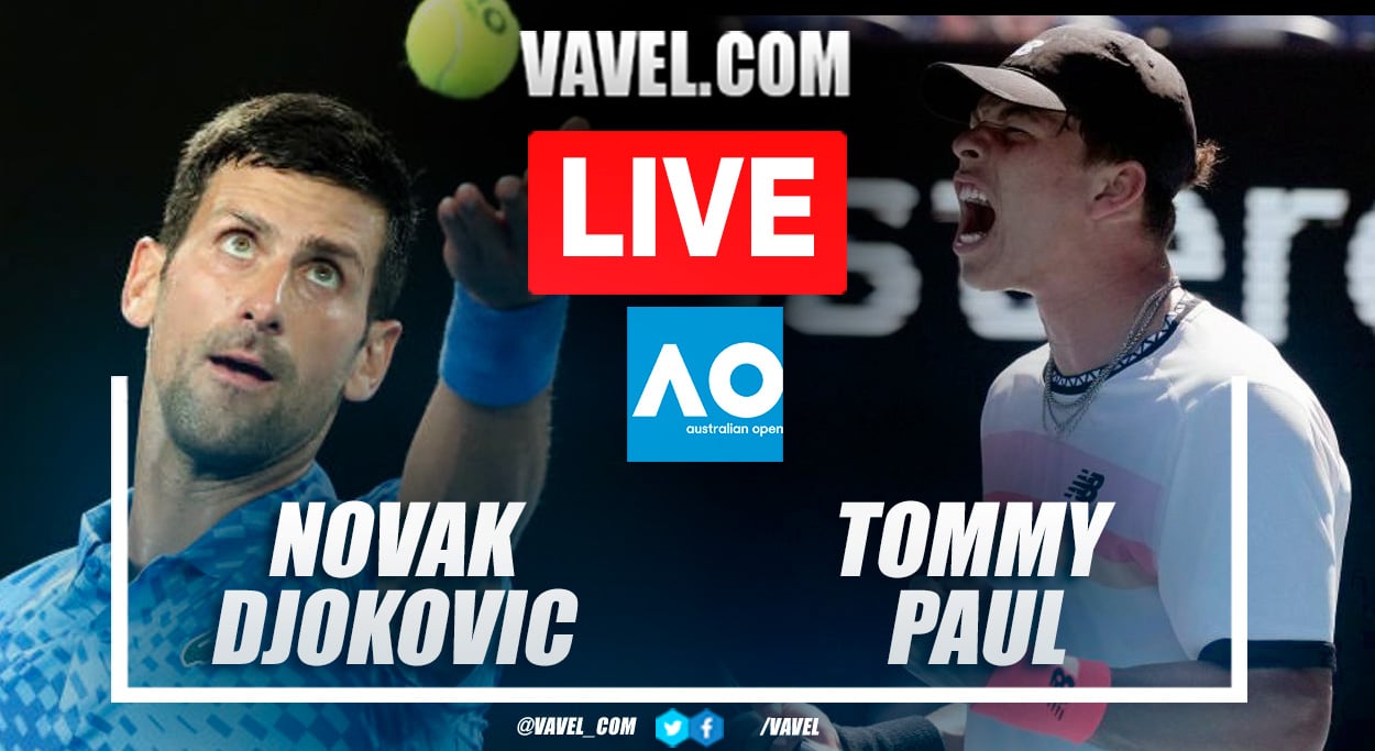 Summary and highlights of Novak Djokovic 3-0 Tommy Paul at Australian Open 01/27/2023