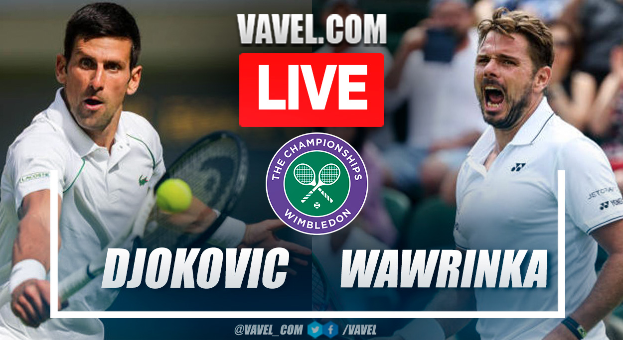 Highlights and points of Djokovic 3-0 Wawrinka at Wimbledon 2023