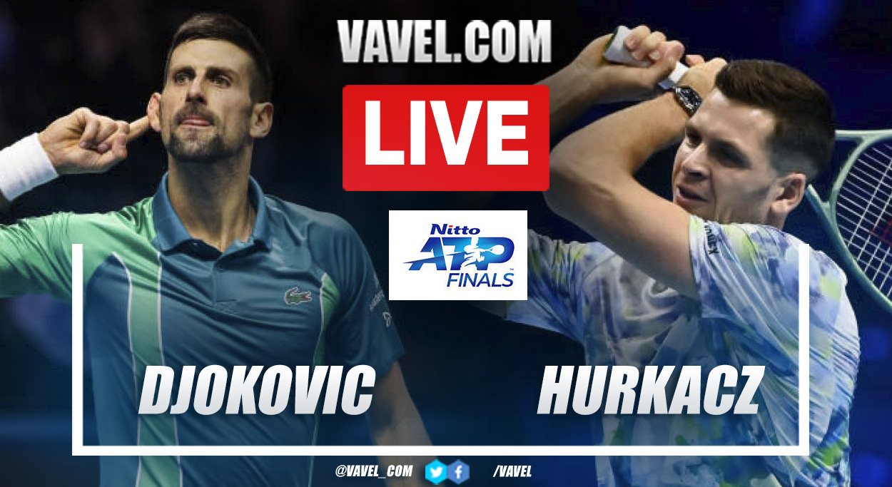 Highlights and points of Djokovic 2-1 Hurkacz in ATP Finals