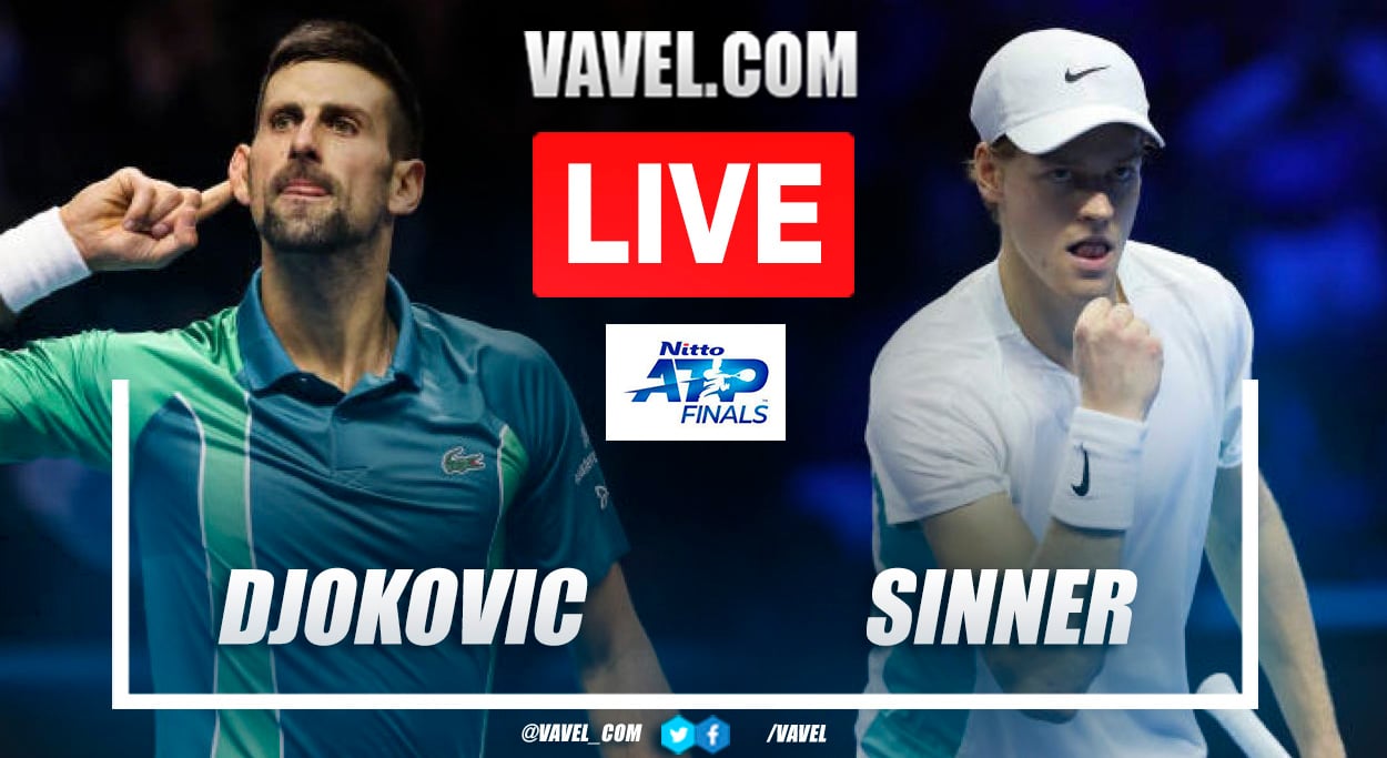 Highlights and points of Djokovic 2-0 Sinner in Final ATP Finals 11/19/2023