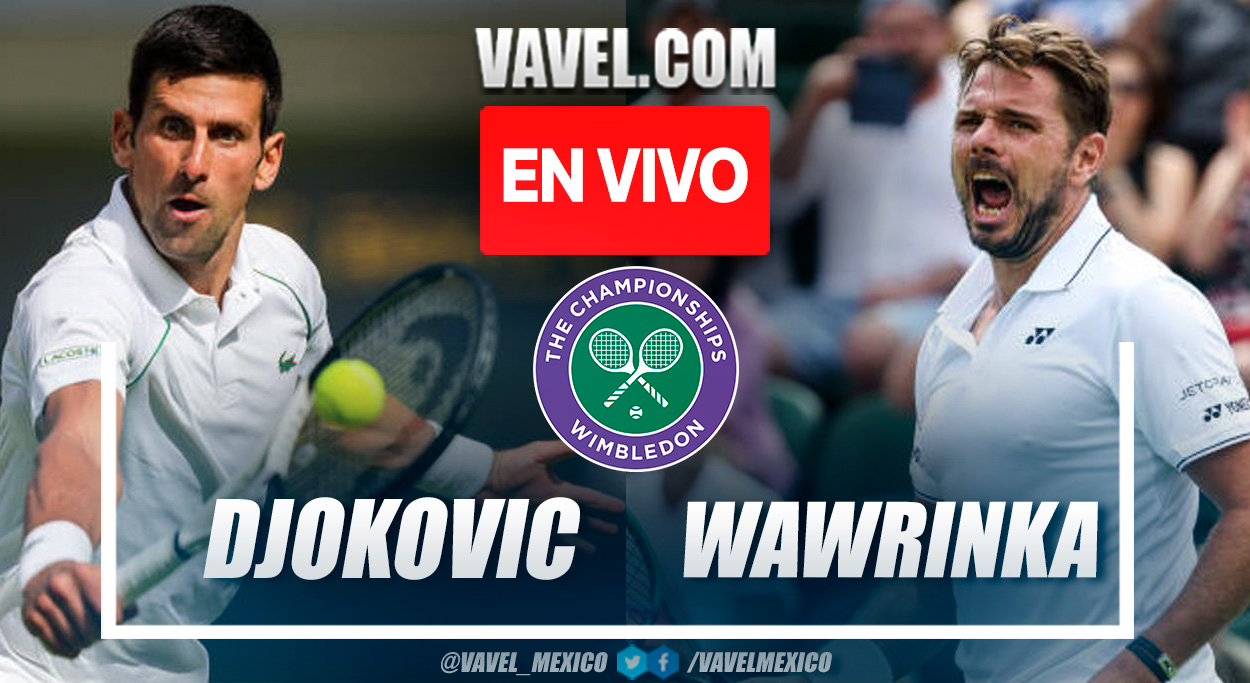 Resumen y puntos del Djokovic 3-0 Wawrinka en Wimbledon 2023