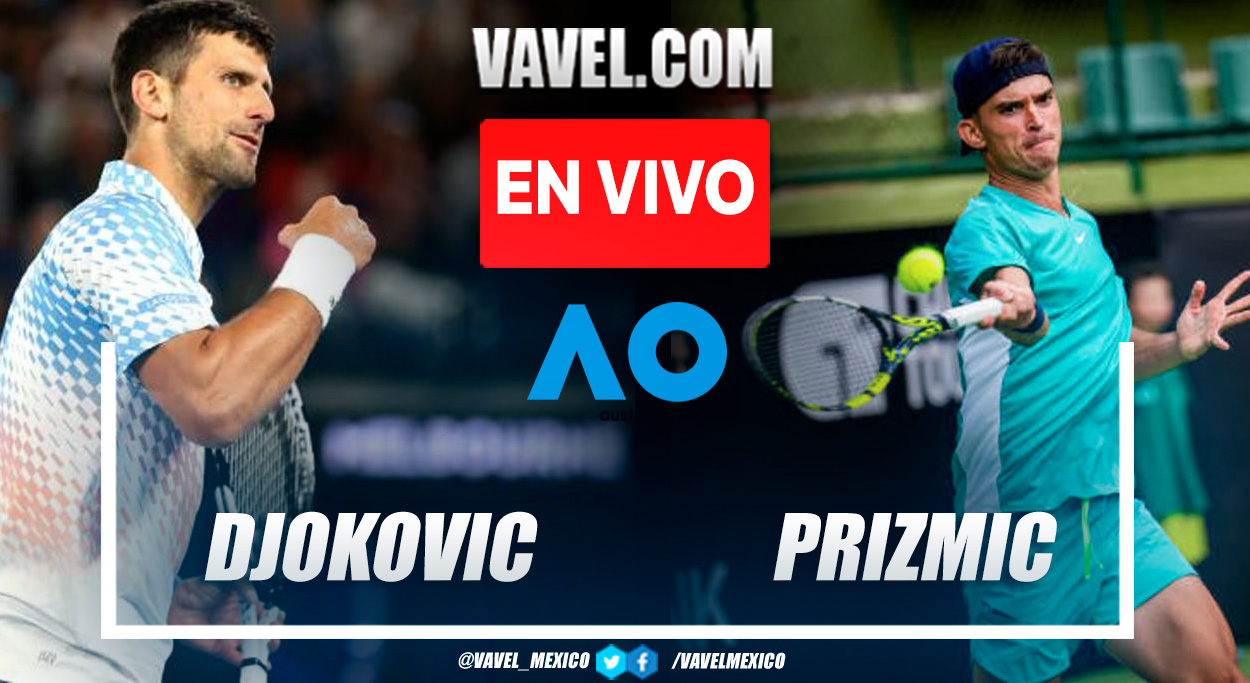 Resumen y puntos del Djokovic 3-1 Prizmic en Open de Australia