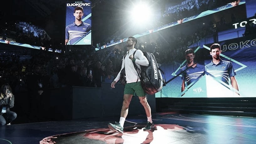 Em concentração, Djokovic joga xadrez com Becker antes da final - ESPN