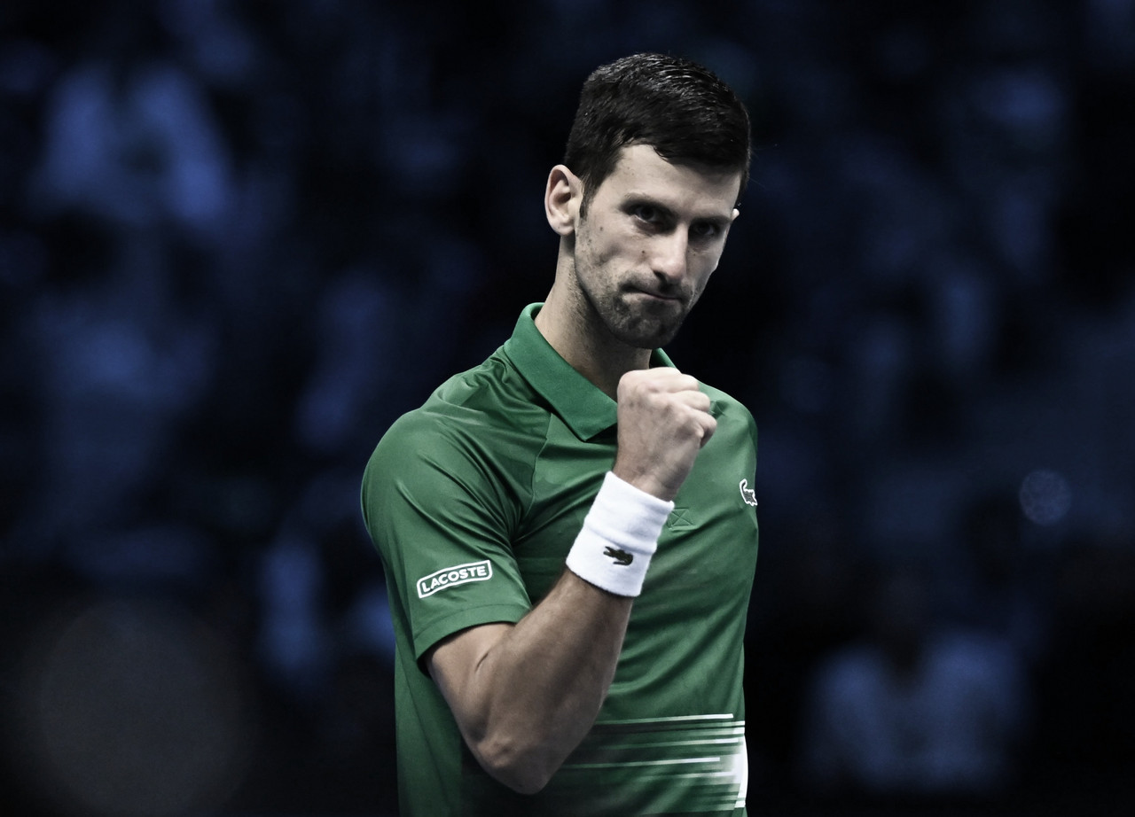 Djokovic se impõe contra Ruud e vence ATP Finals pela sexta vez