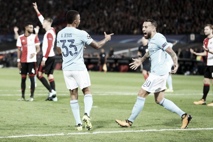 Champions Legue: City bello e terribile, Feyenoord annichilito 0-4