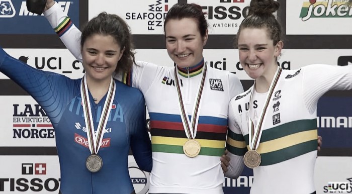 Bergen 2017 - Doppietta Italia nella crono Juniores: Pirrone oro, Vigilia argento