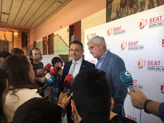 Vicente Mir: ''Vamos a disfrutar la eliminatoria ante un grandísimo equipo''
