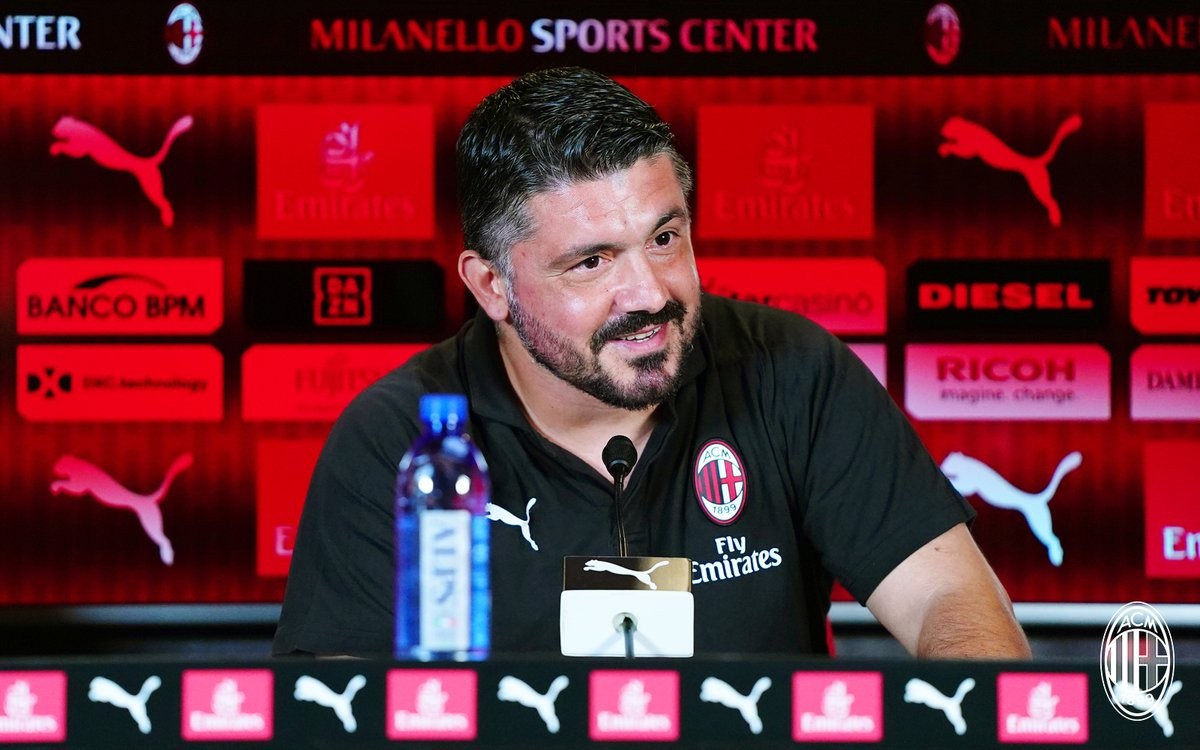 Verso Milan - Roma, la conferenza stampa di Gattuso