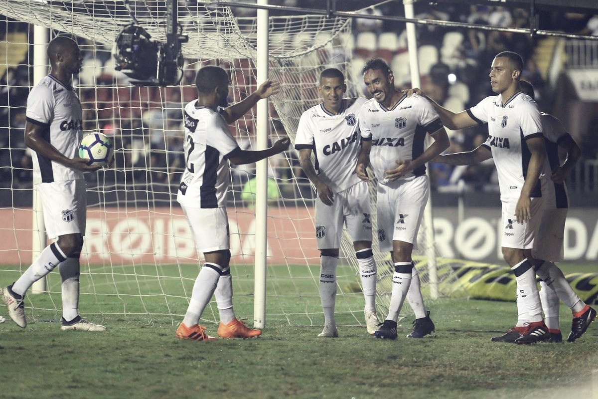Autor do gol de empate, Tiago Alves celebra ponto do Ceará: "Vai fazer diferença no final"