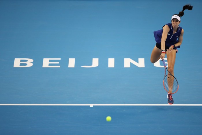 WTA Pechino - Si ritira la Muguruza, McHale batte Stephens