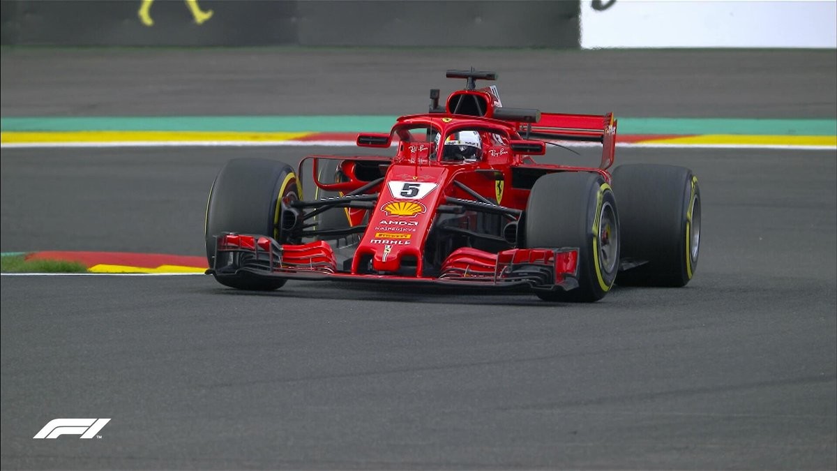 Formula 1 - Gran Premio del Belgio: Vettel in testa nelle libere 1