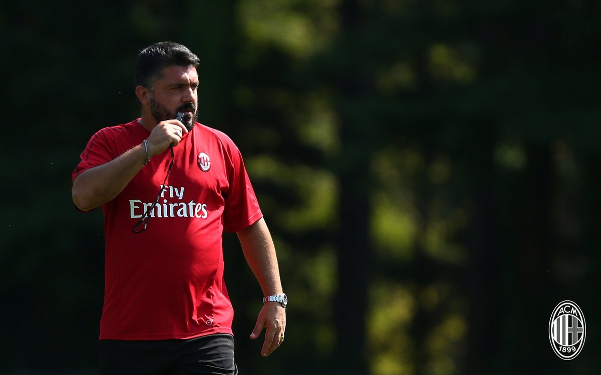 Napoli - Milan, le parole di Gattuso in conferenza stampa