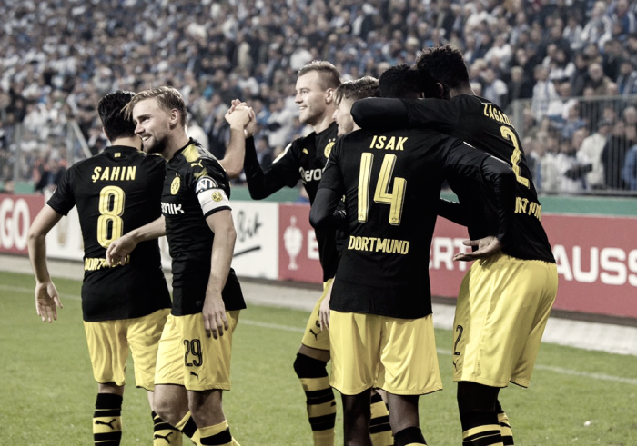DFB Pokal - Il Borussia Dortmund passeggia col Magdeburgo. Passano il turno anche Schalke ed Eintracht