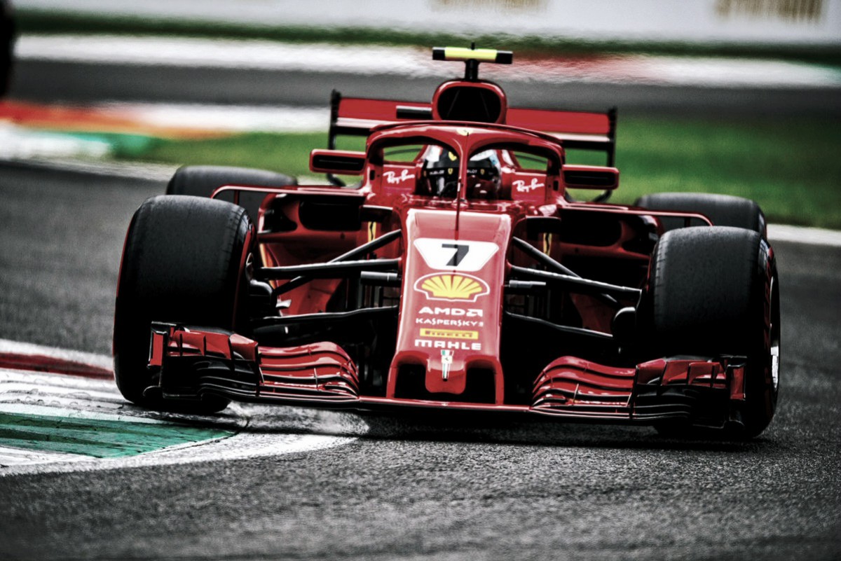 Kimi Räikkönen firma la pole en Monza