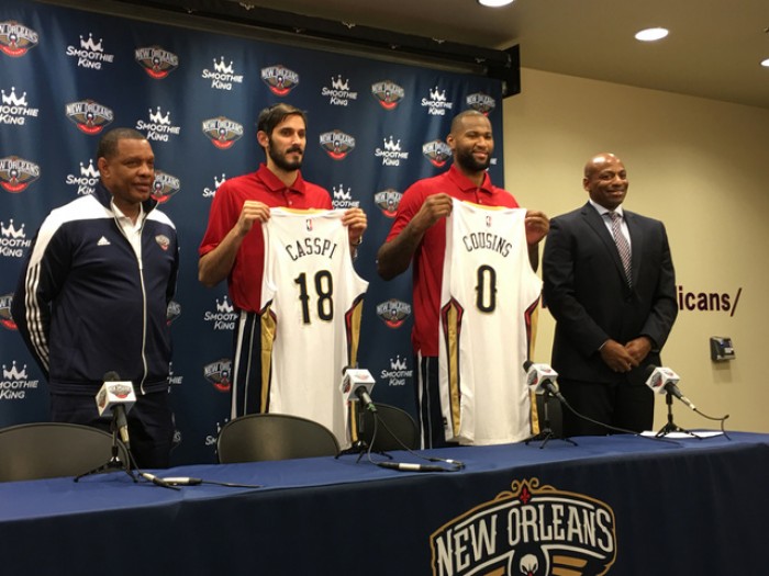 NBA - Cousins si presenta ai Pelicans: "Sono qui per vincere!"