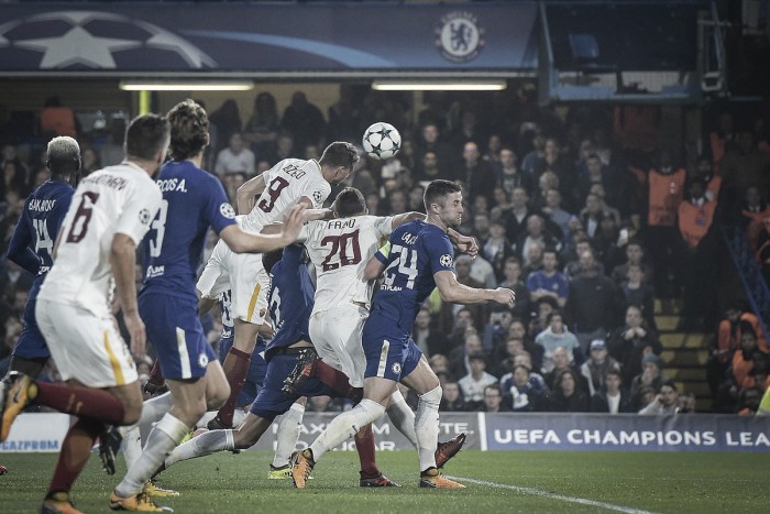 Champions League: la Roma conquista un punto importantissimo, Chelsea poco concentrato (3-3)