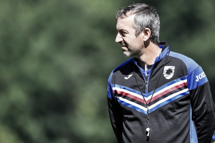 Samp, Giampaolo verso il Crotone: "Non dobbiamo essere presuntuosi"