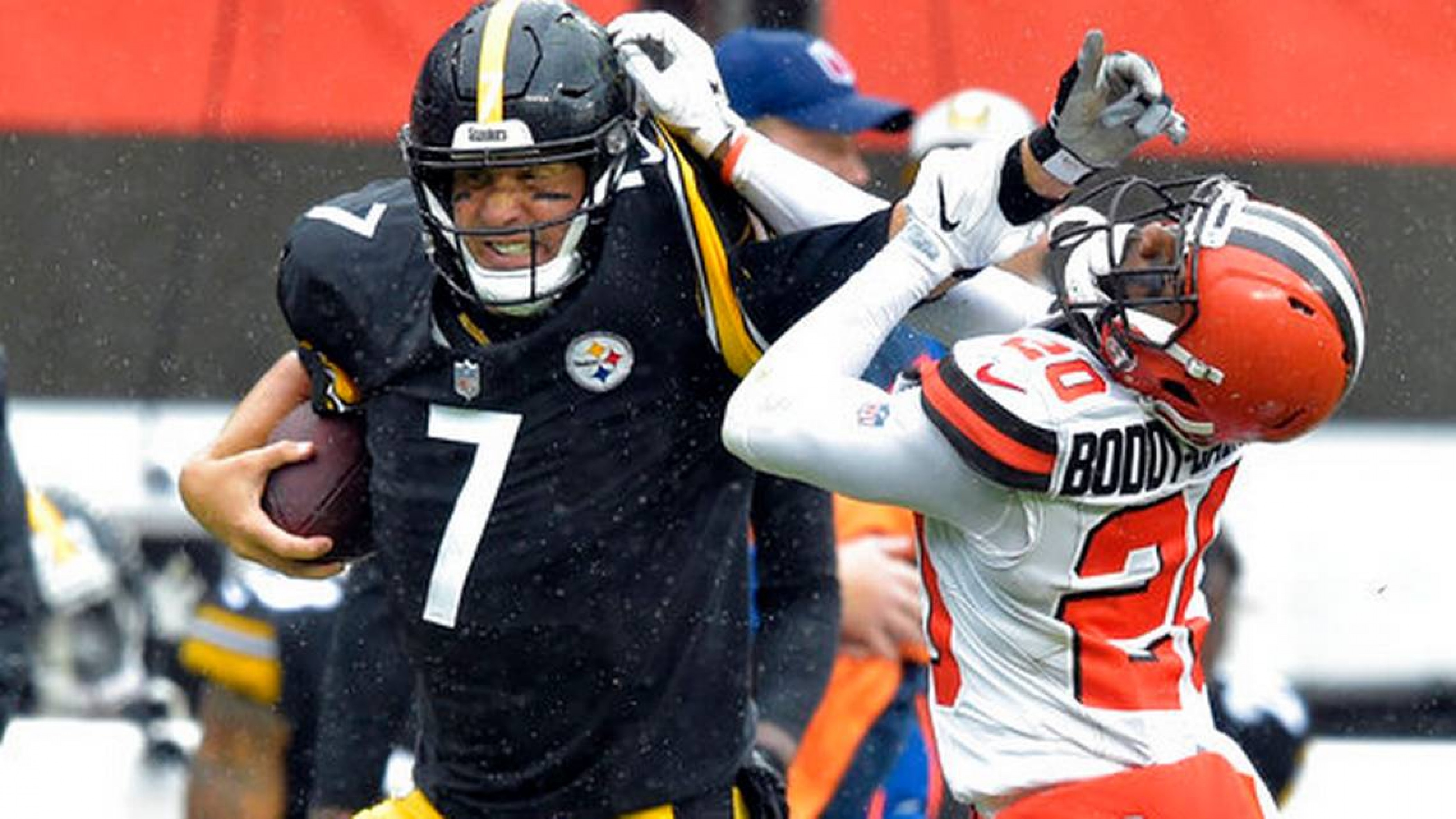 All square between the Cleveland Browns and the Pittsburgh Steelers