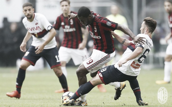 Il Milan sbatte contro Bonucci e contro il Genoa: a San Siro finisce 0-0
