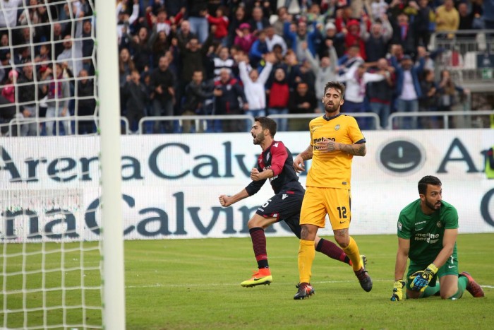 Ceppitelli e Faragò regalano la vittoria al Cagliari. Contro il Verona finisce 2-1