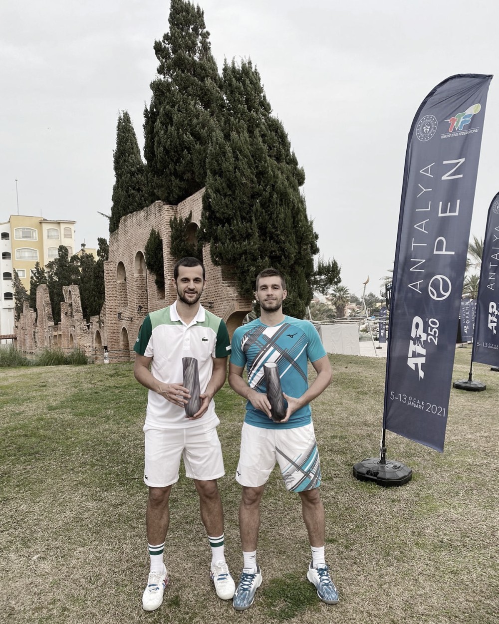 Primer título conjunto de los croatas Mektic y Pavic Primer título conjunto de los croatas Mektic y Pavic