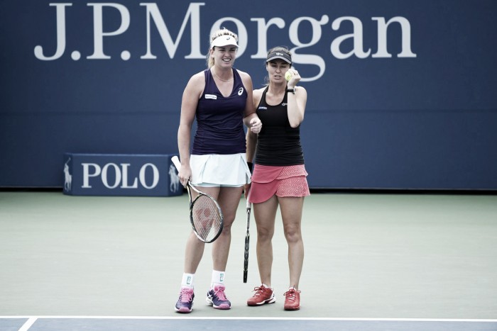 US Open: Martina Hingis y Coco Vandeweghe avanzan a
paso firme