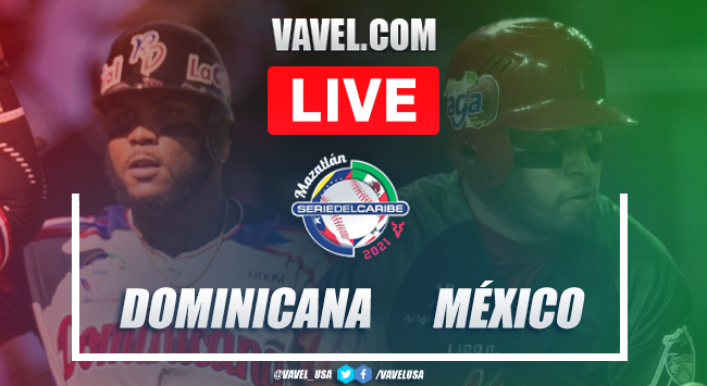 Resumen y carreras: República Dominicana 4 - 2 México en Serie del Caribe 2021