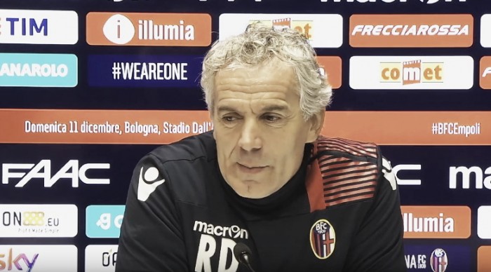 Bologna, Donadoni scuote la squadra: "Cammino non adeguato, abbiamo bisogno dei tre punti"