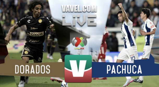 Resultado Dorados - Pachuca en Liga MX 2015 (1-2)