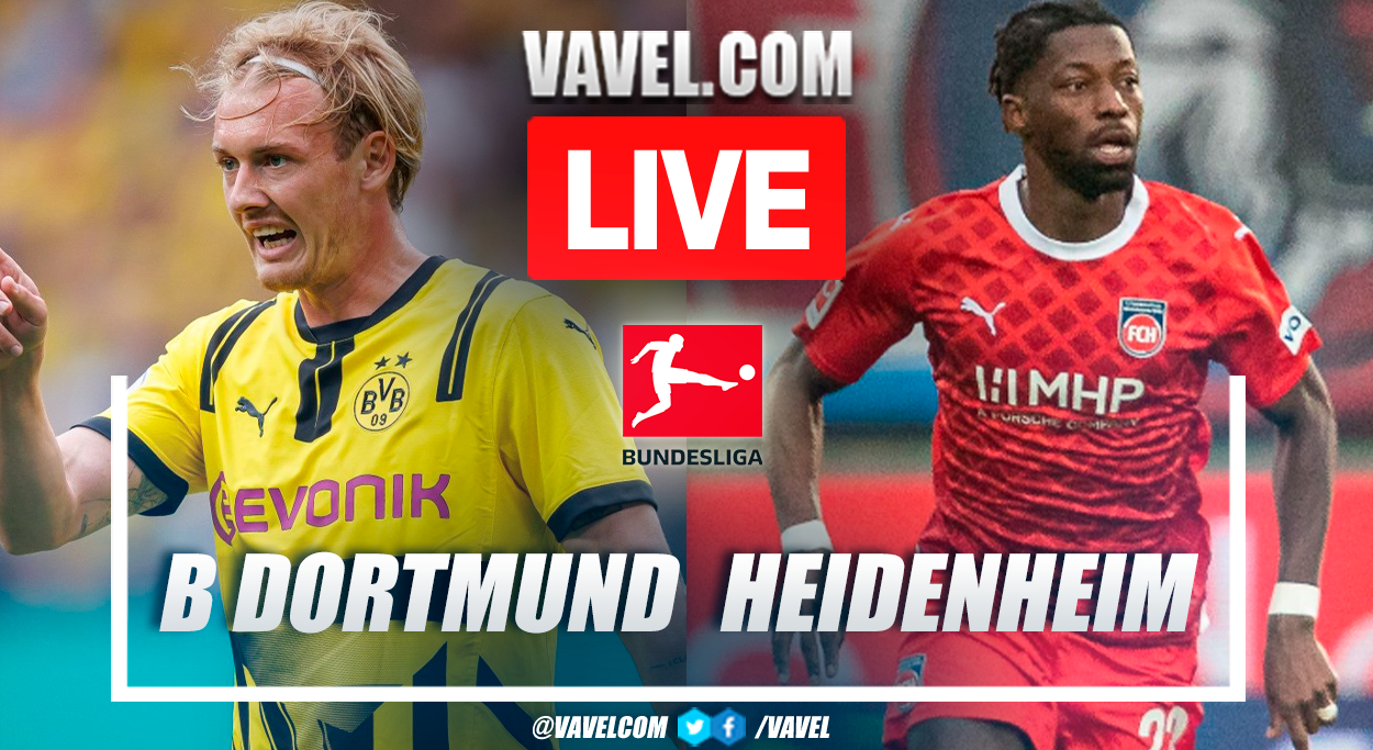Goals and Highlights: Borussia Dortmund 4-2 Heidenheim in the 