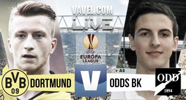 Score Borussia Dortmund - Odds BK in Europa League 2015 (7-2)