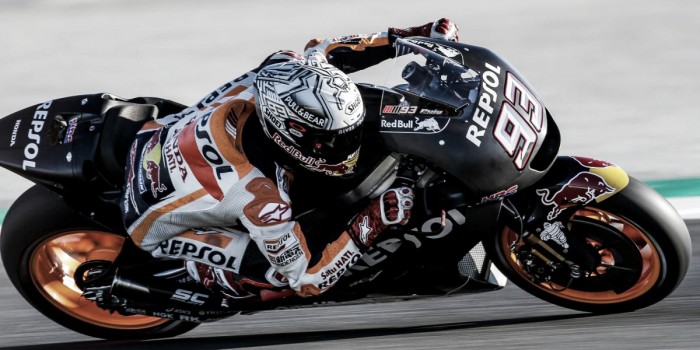 MotoGP, Marquez: "Bene il motore, sul resto c'è da lavorare"