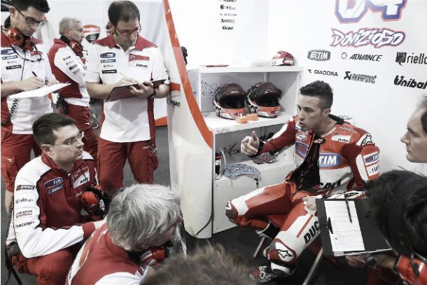 Andrea Dovizioso: "Hemos usado el neumático duro"