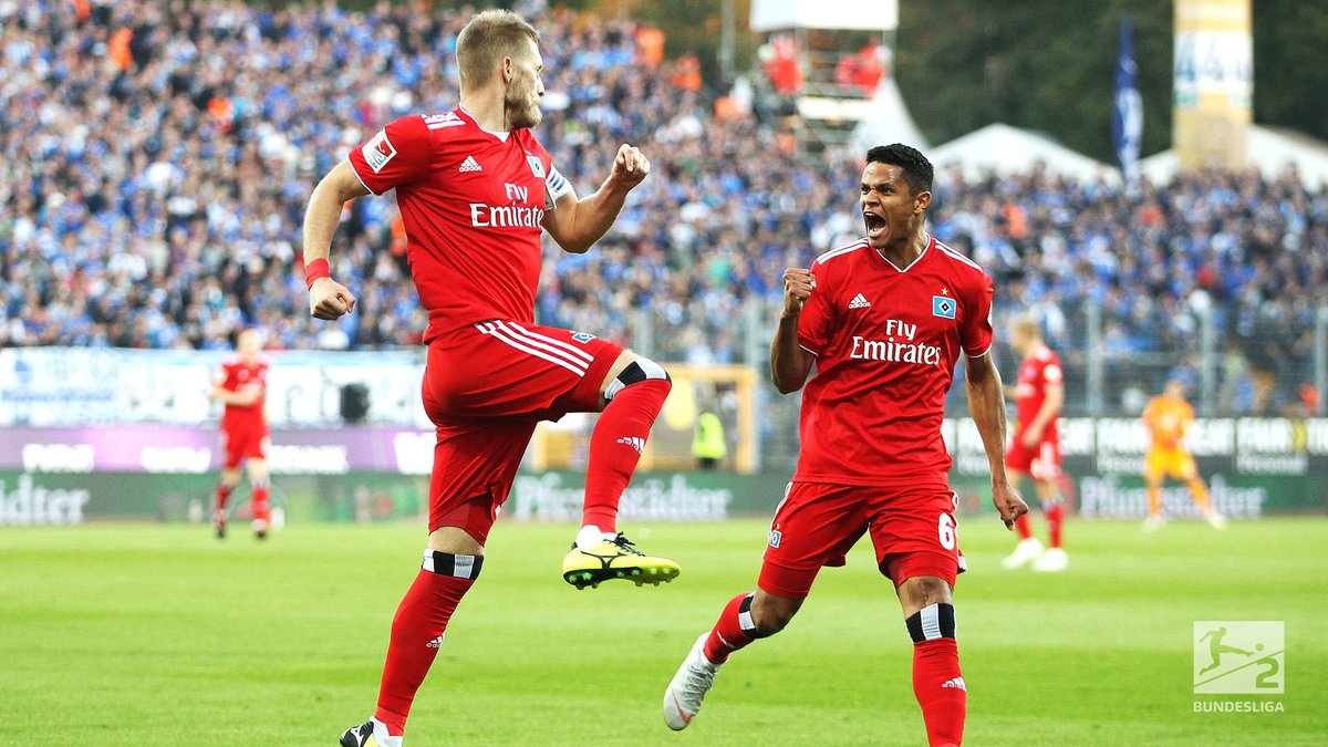 SV Darmstadt 98 1-2 Hamburger SV: Red Shorts back to winning ways despite late scare