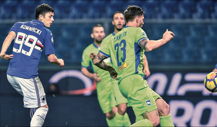 Coppa Italia - La Sampdoria schianta il Pescara: 4-1 al Ferraris