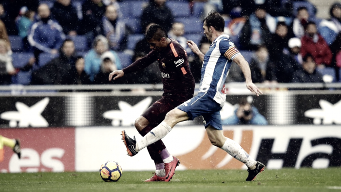 Liga - Piquè risponde a Moreno: 1-1 tra Espanyol e Barcellona