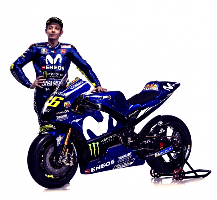 Moto GP - Rossi alla presentazione della Yamaha: "Lavorare sull'elettronica e sui dettagli"