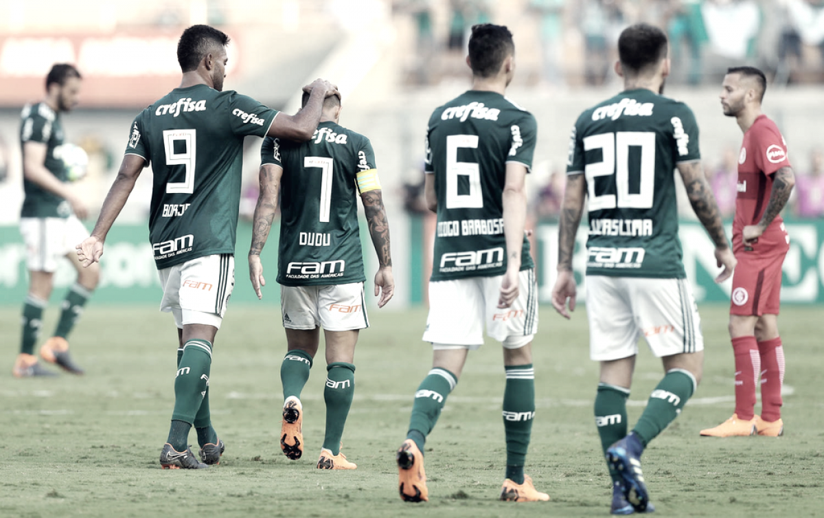 Notas: dupla de zaga é destaque na vitória do Palmeiras sobre Internacional Notas: dupla de zaga é destaque na vitória do Palmeiras sobre Internacional