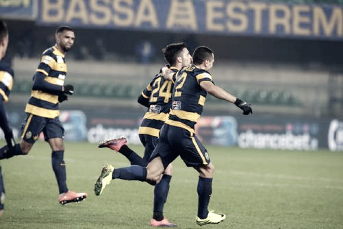 Serie B - Il Verona è campione d'inverno: battuto il Cesena 3-0